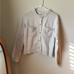 Shop Dahl Women's Coastal Cream Cottagecore Sweater